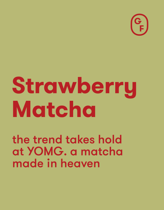 Strawberry Matcha