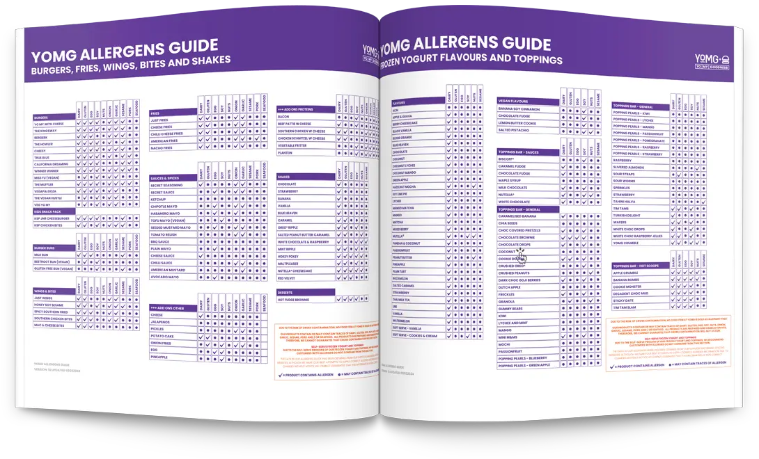 YOMG Allergen Guide February 2024