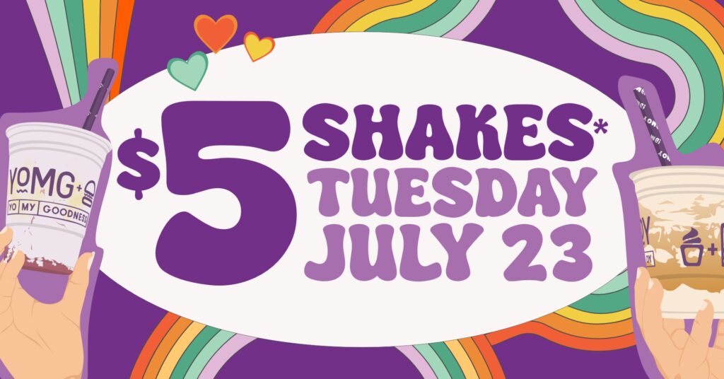 National Milkshake Day at YOMG - $5 Shakes!