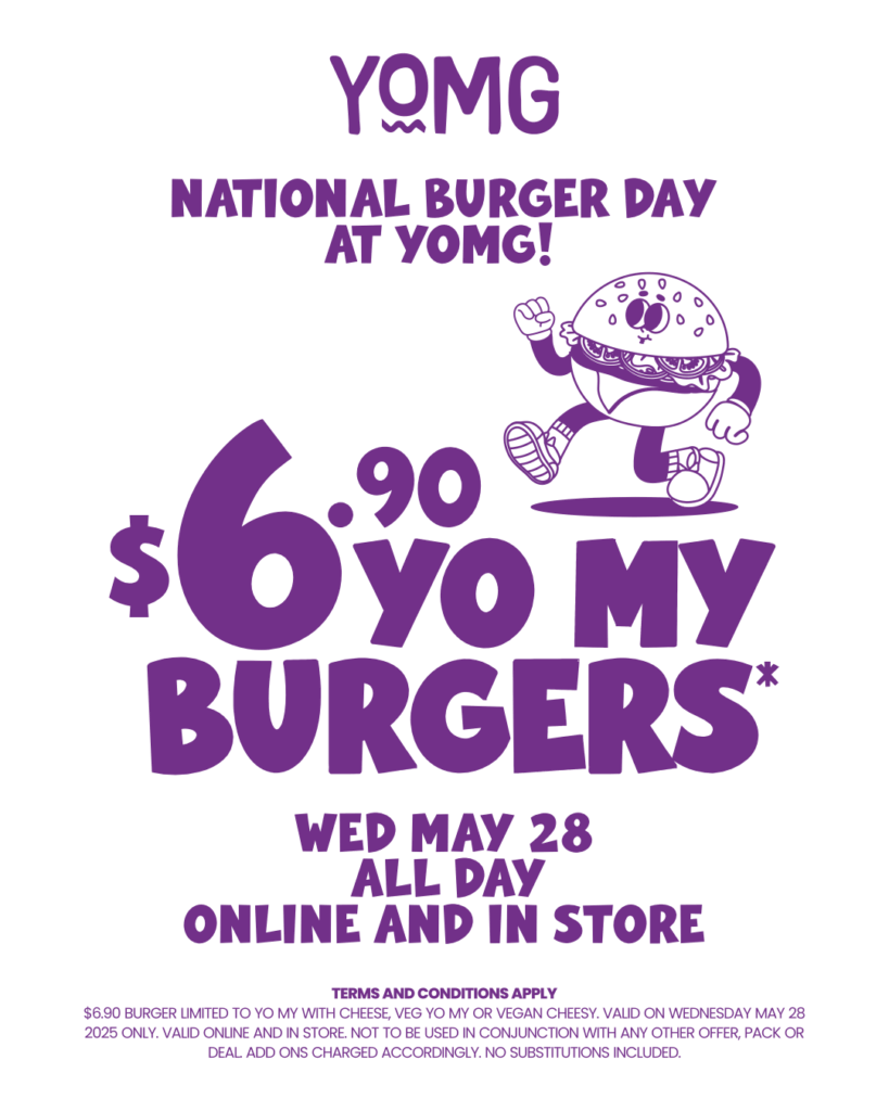 National Burger Day at YOMG 2025
