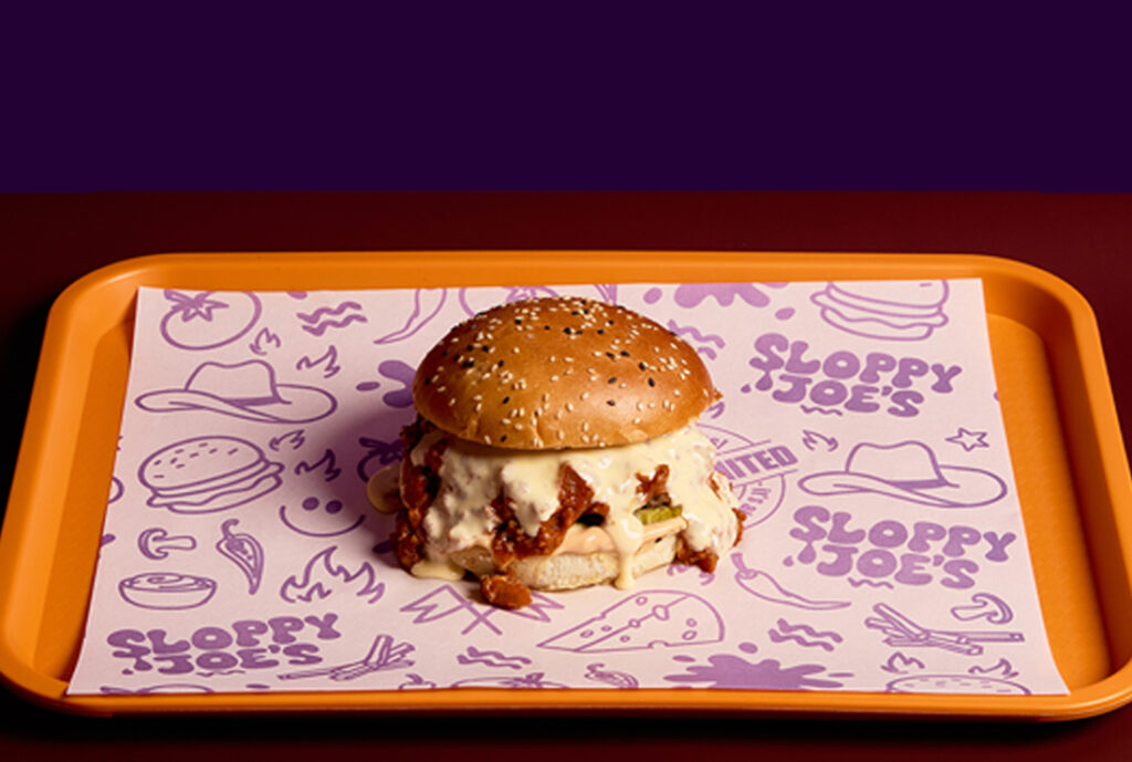 OG Sloppy Joe #YOMGlimited burger at YOMG ~ beef, cheese, YOMG house-made sloppy joe sauce, bechamel sauce, sweet and spicy pickles, chipotle mayo