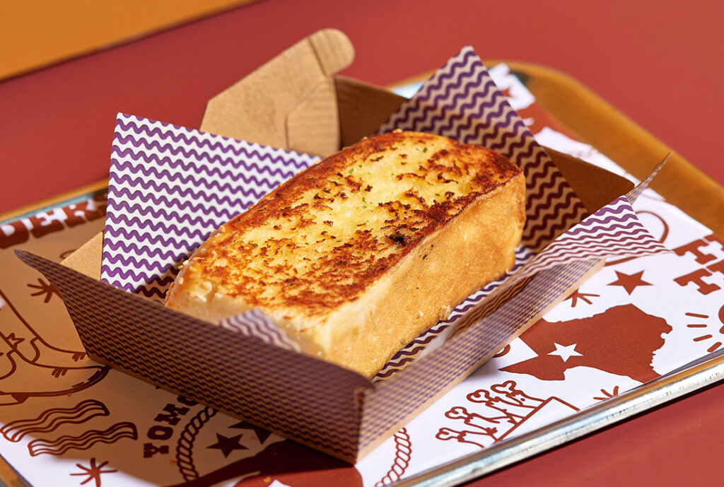 Texan Toast #YOMGlimited Menu by YOMG ~ garlic butter texan toast