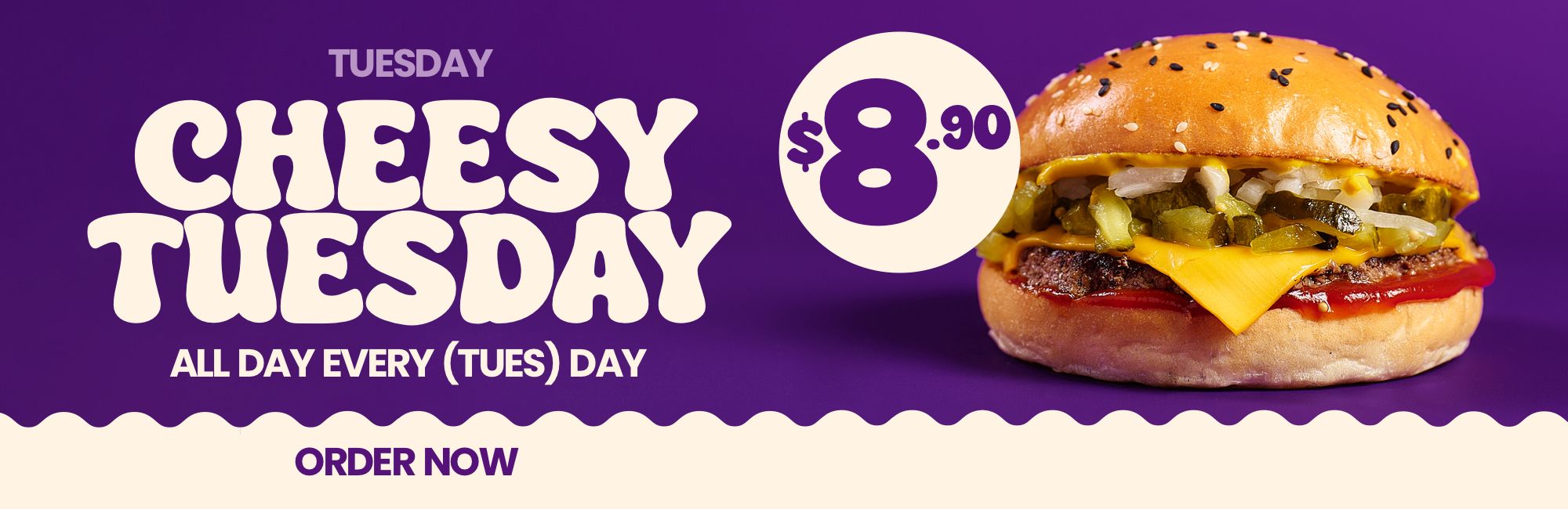 $8.90 Cheesy Tuesdays at YOMG