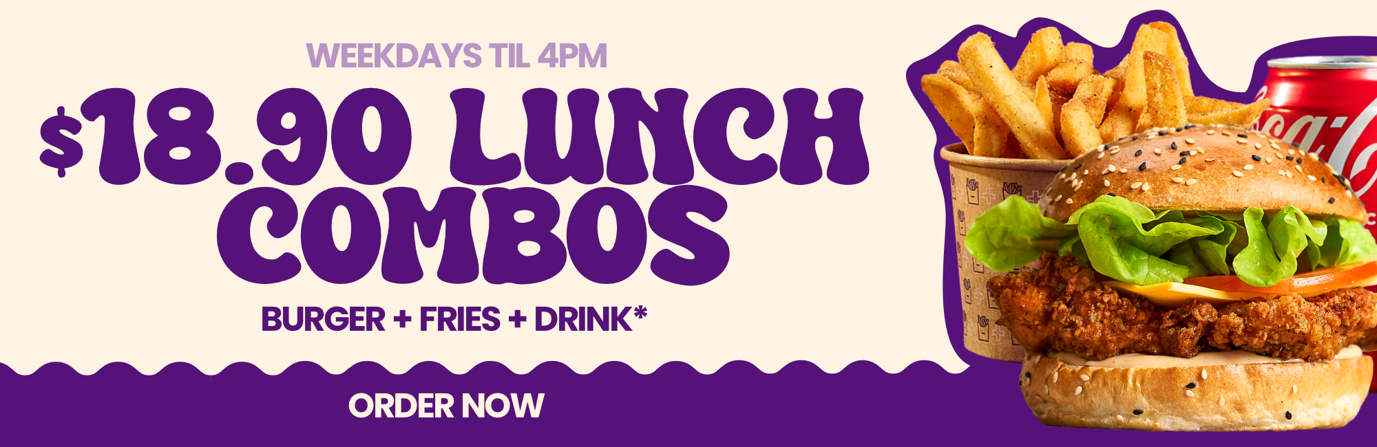 $18.90 YOMG Lunch Combo