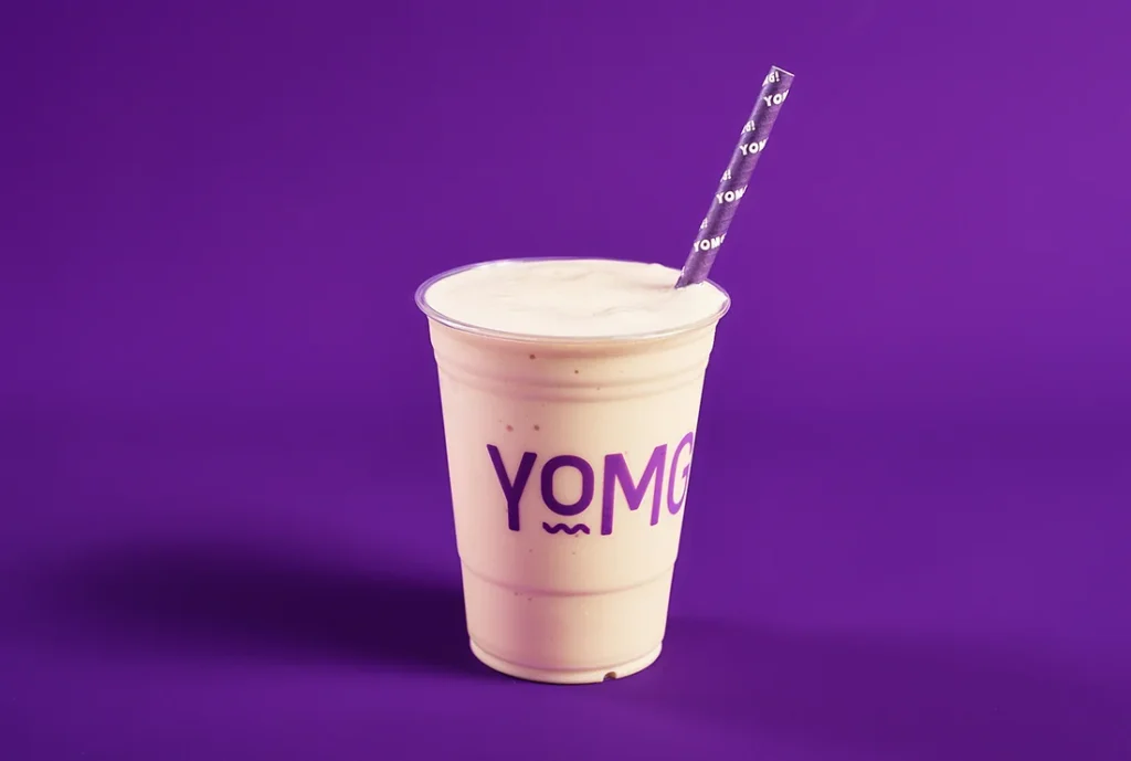 YOMG Caramel Shake Menu Item - triple-scooped, super thick shake