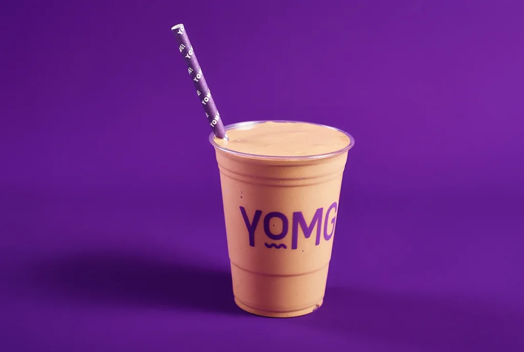 YOMG Chocolate Shake Menu Item - triple-scooped, super thick shake
