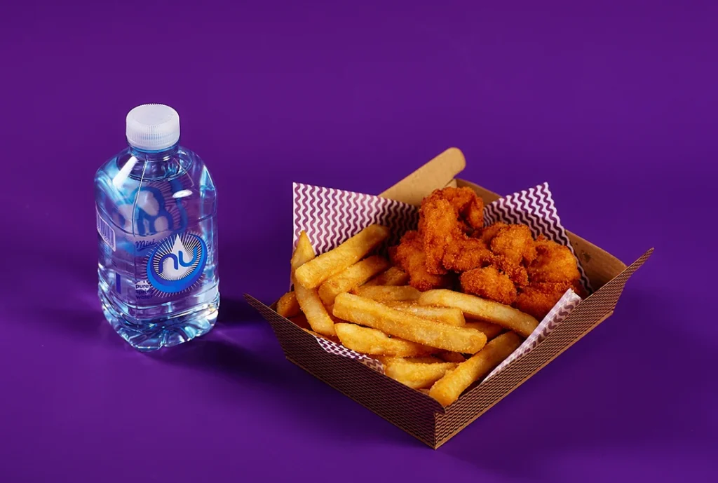YOMG Kids Snack Pack Golden Crumbed Chicken Bites Menu Item