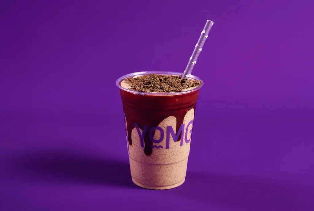 YOMG Oreo Ripple Thick Shake Menu Item with crushed OREO®, Hersheys®