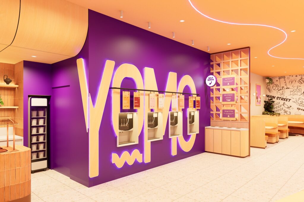 YOMG South Bank Ellenbrook WA Interior Froyo Station