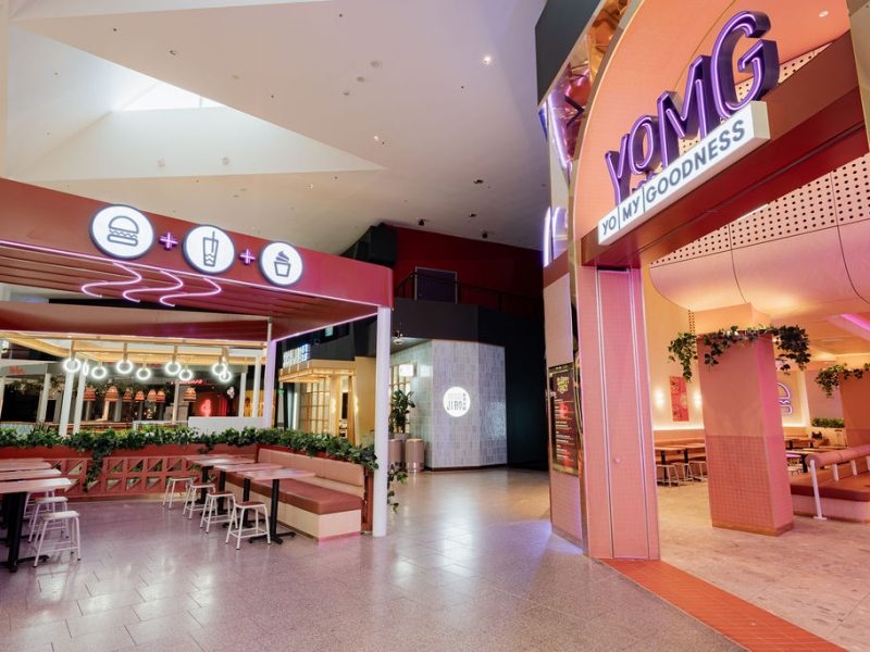 YOMG Carindale QLD External Shopping Centre Seating