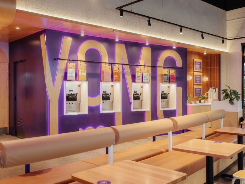 YOMG Chermside Store Gallery Interior Froyo Station