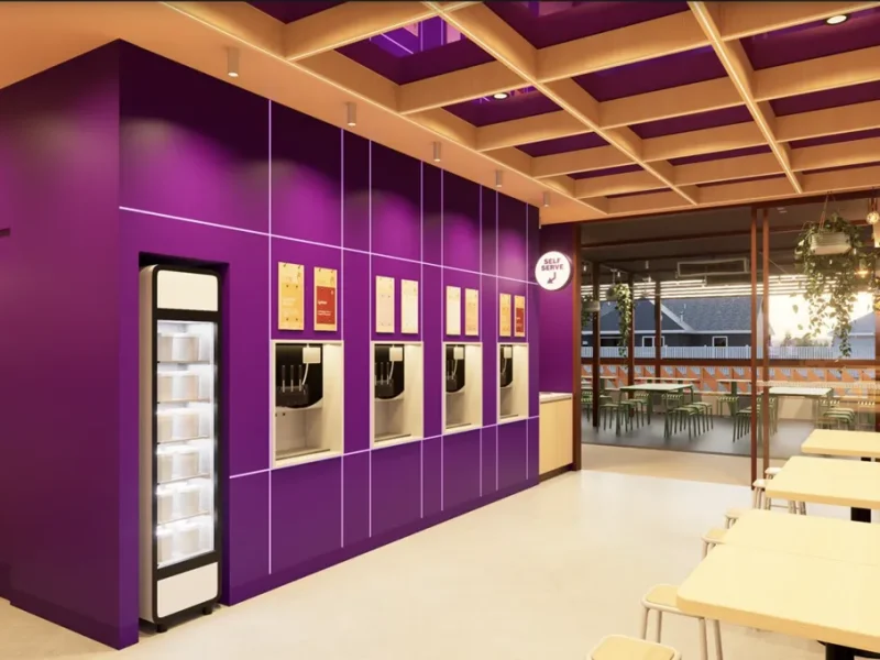 YOMG Cranbourne Interior Froyo Station