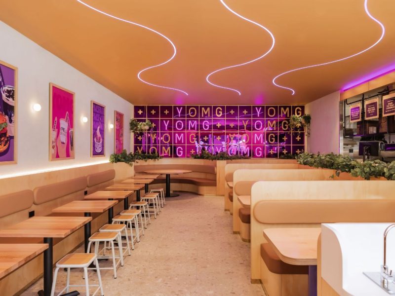 YOMG Pacific Fair Store Gallery Interior Seating
